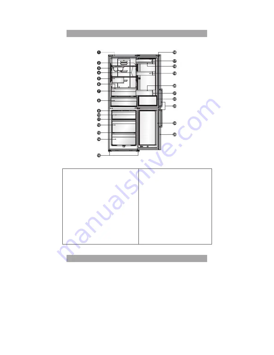 Brandt BFC504YNW-YNX Instruction Manual Download Page 56