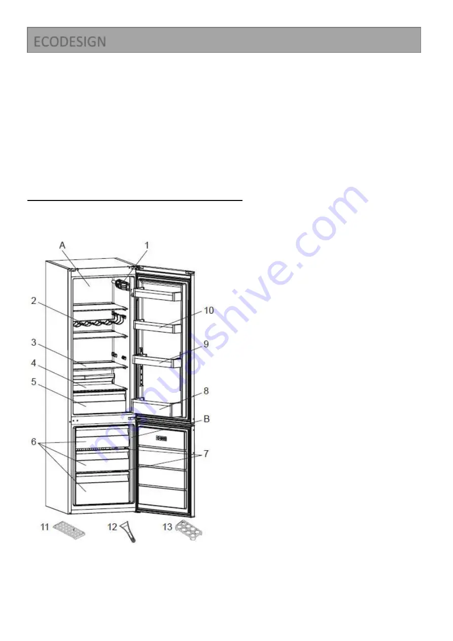 Brandt BFC8052SW Скачать руководство пользователя страница 34