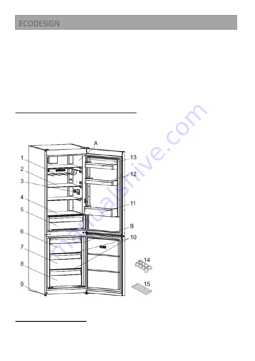 Brandt BFC8512NW Скачать руководство пользователя страница 33