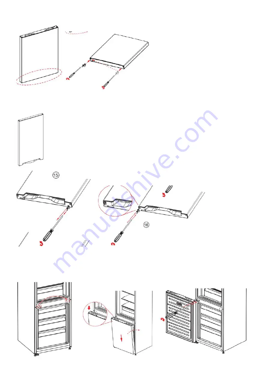 Brandt BFC8512NW Скачать руководство пользователя страница 63