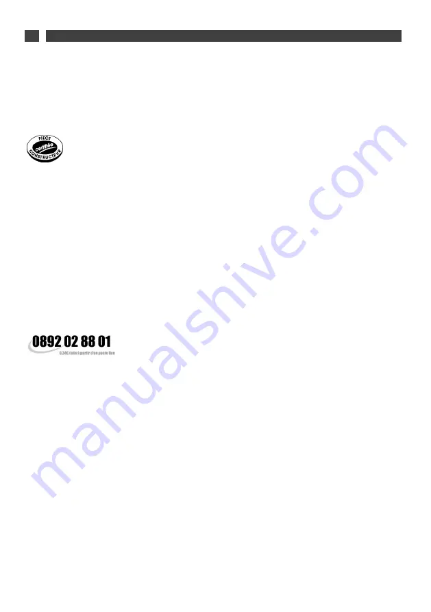 Brandt BFD1420NS Instructions For Use Manual Download Page 16