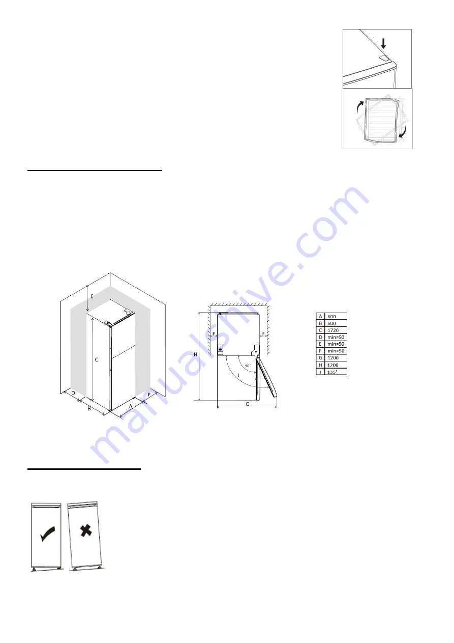 Brandt BFD7611SW Instruction Manual Download Page 56