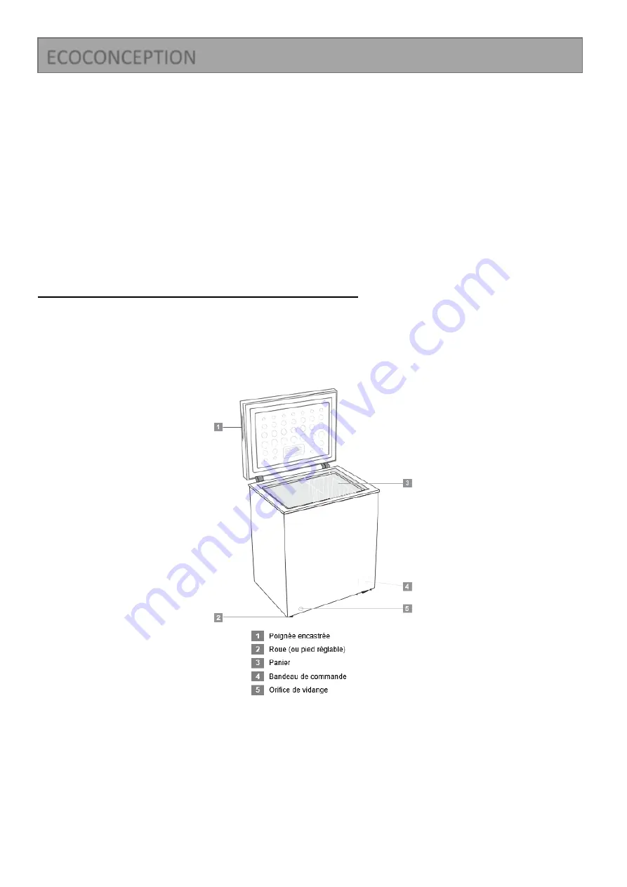 Brandt BFK101YBW Скачать руководство пользователя страница 8