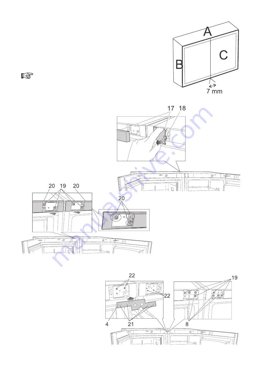 Brandt BFL5636BW Instructions For Use Manual Download Page 42