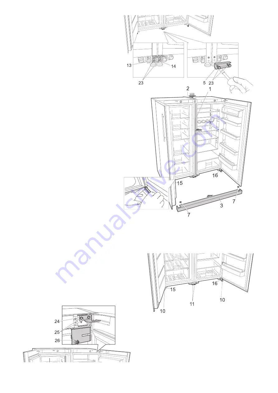 Brandt BFL5636BW Instructions For Use Manual Download Page 120