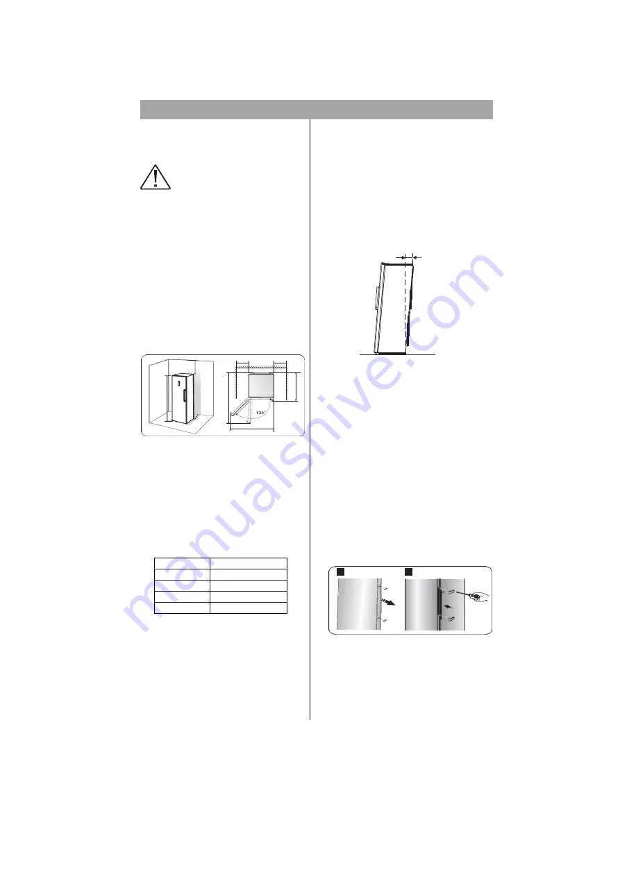 Brandt BFU584YNW Instruction Manual Download Page 10