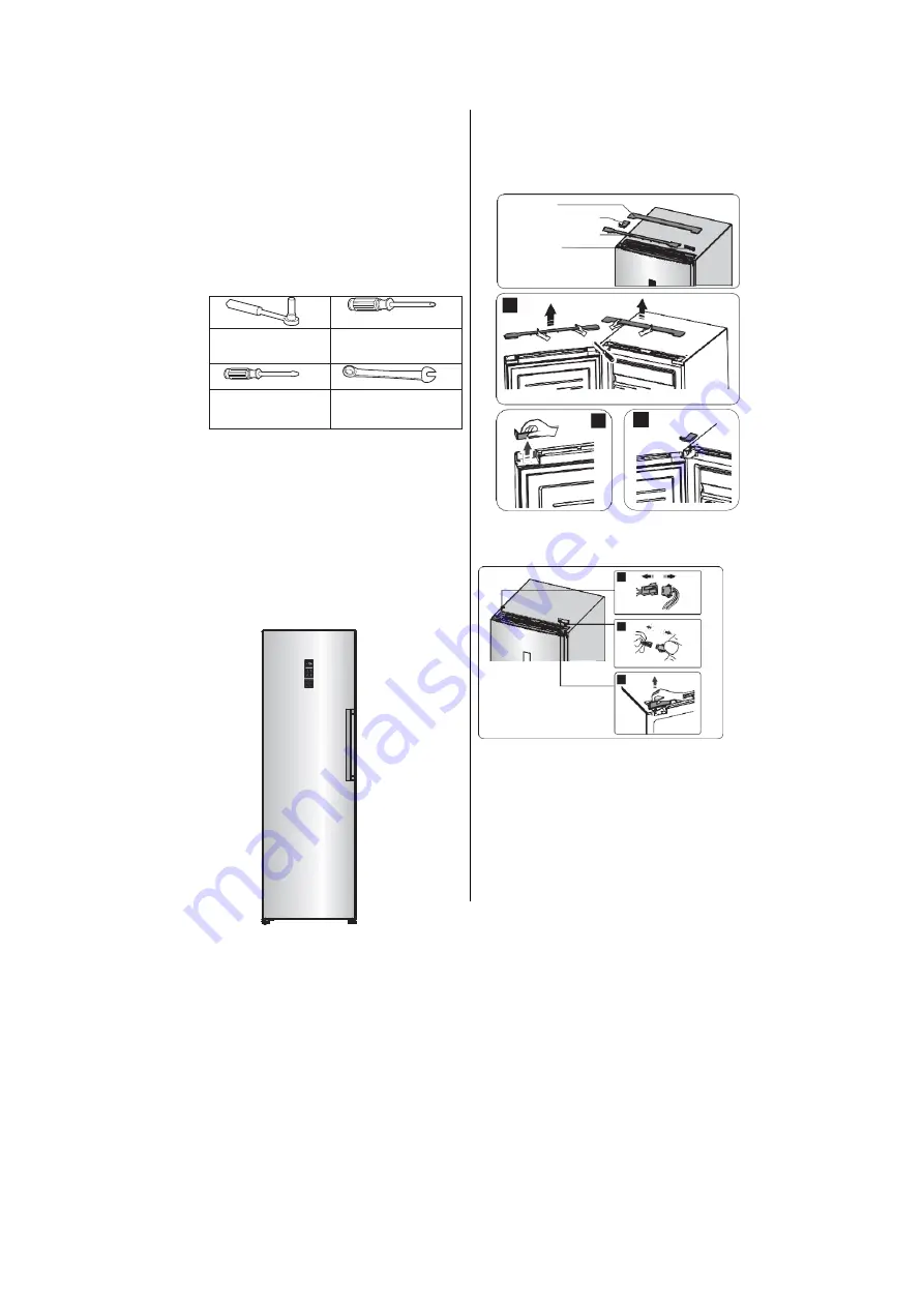 Brandt BFU584YNW Instruction Manual Download Page 90