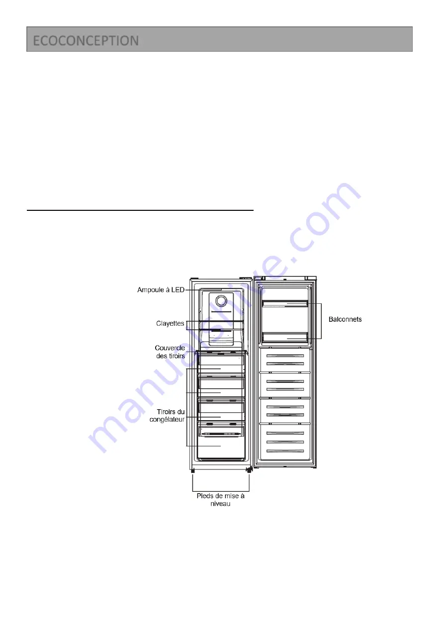 Brandt BFU8620NA Скачать руководство пользователя страница 8