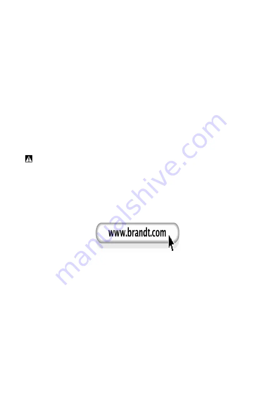 Brandt BIL1202S Instructions For Use Manual Download Page 13