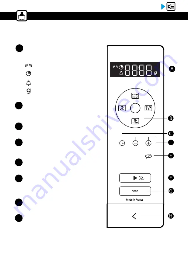 Brandt BMS7120 User Instructions Download Page 11