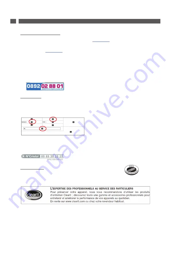 Brandt BST524SW Instruction Manual Download Page 25