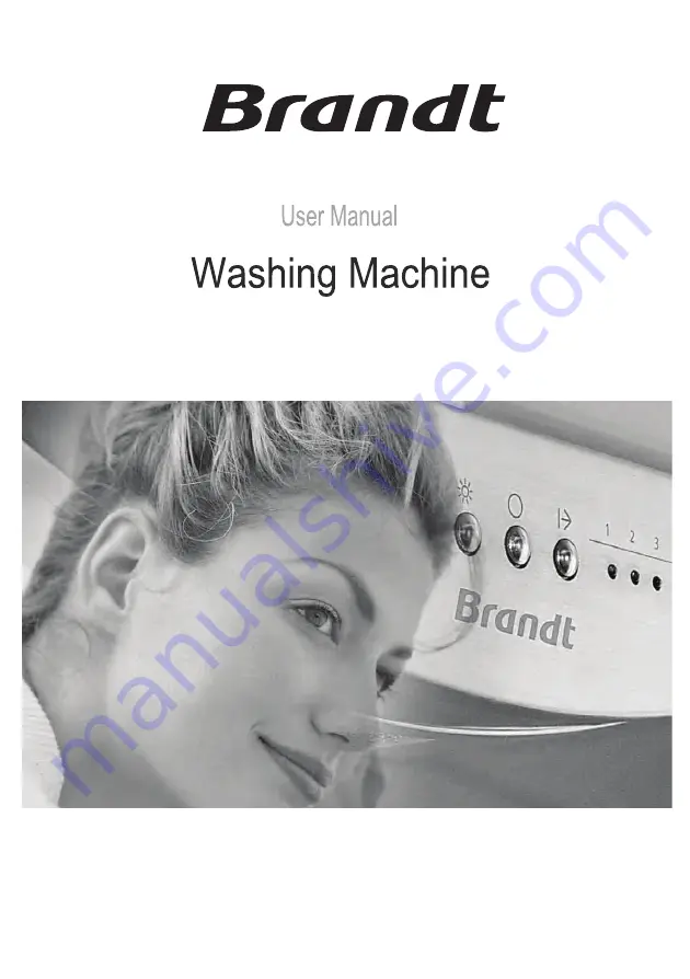 Brandt BWD8614AG User Manual Download Page 1