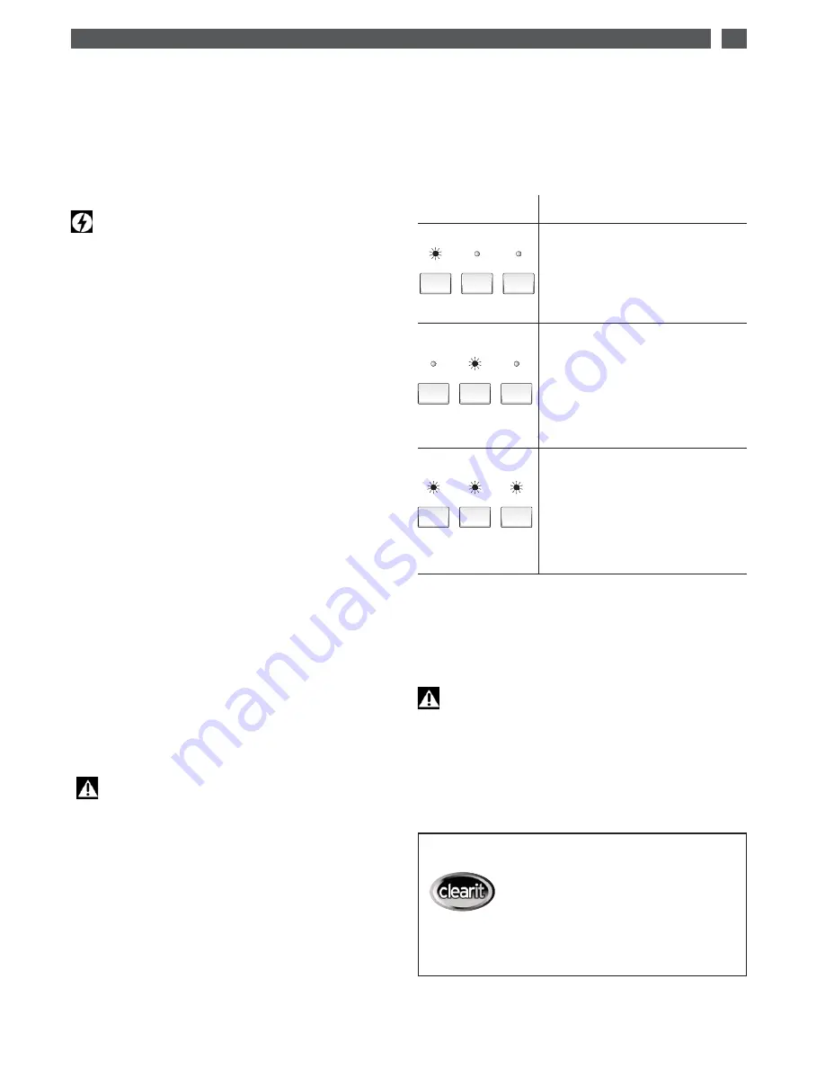 Brandt BWT6010E Instructions For Use Manual Download Page 55