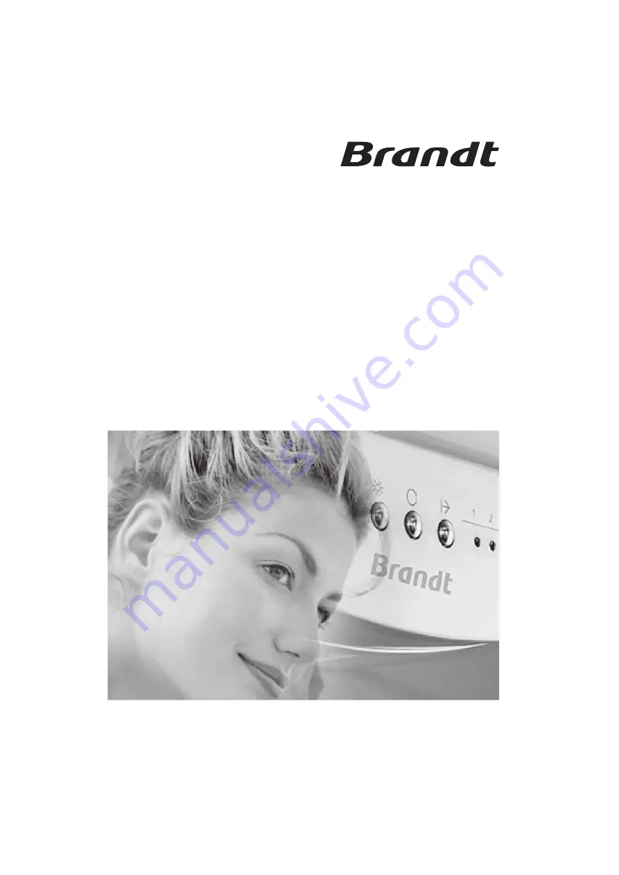 Brandt CE3020 Operating And Installation Instructions Download Page 1