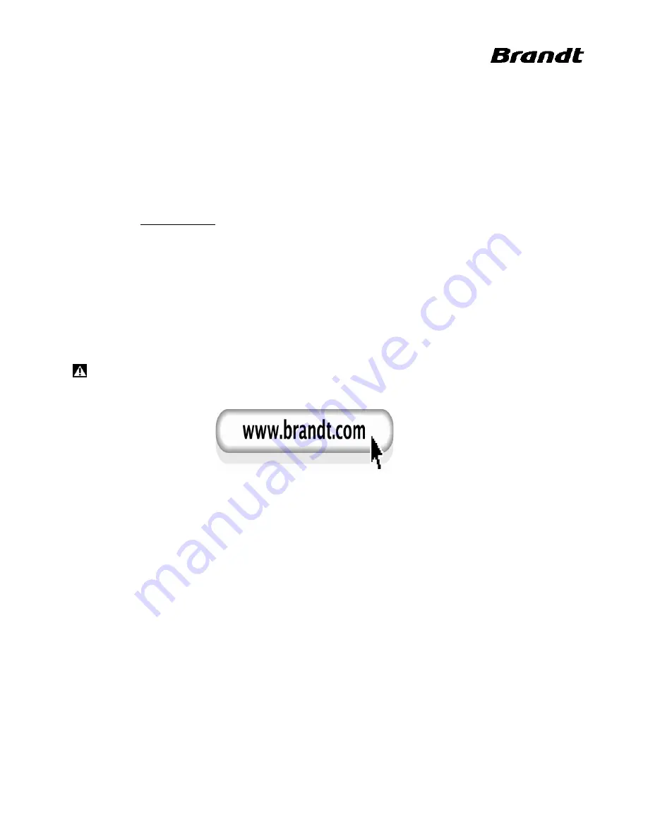 Brandt DZN4211/S Instructions For Use Manual Download Page 16