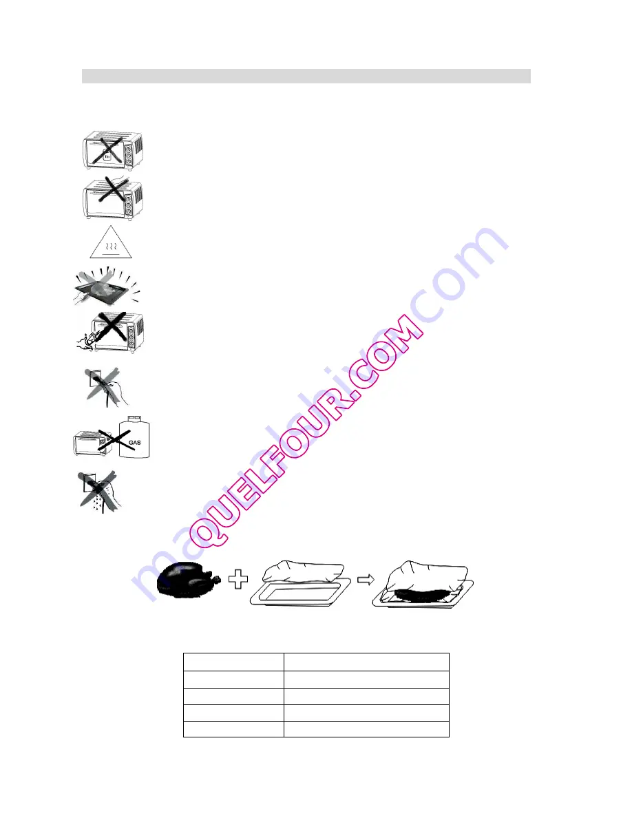 Brandt FC-40MB Instruction Manual Download Page 4