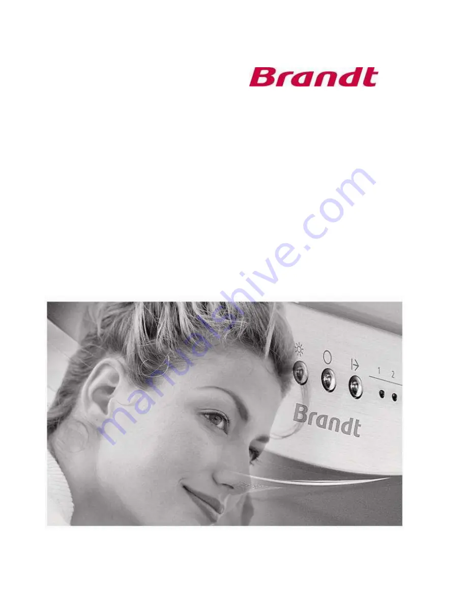 Brandt FC160CW Instruction Manual Download Page 1