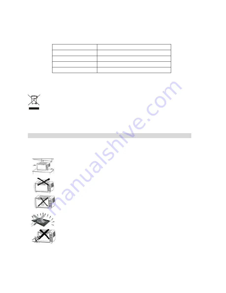 Brandt FC160CW Instruction Manual Download Page 13