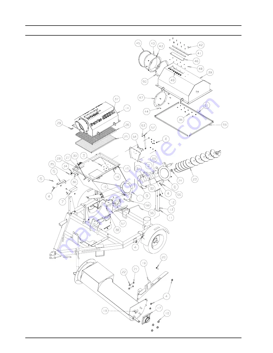 Brandt GRAIN VAC 5000 Operator And Parts Manual Download Page 71