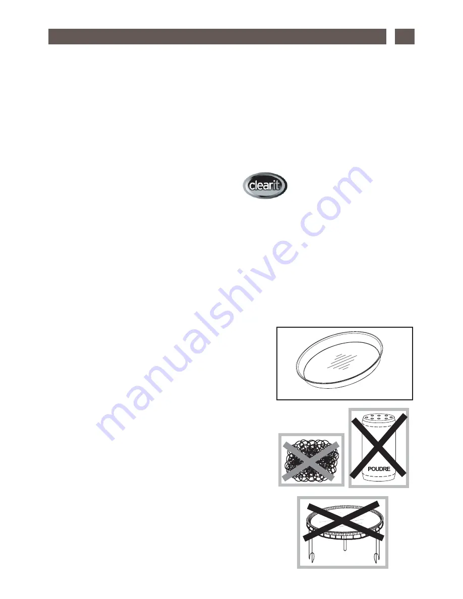 Brandt ME1040X User Manual Download Page 17