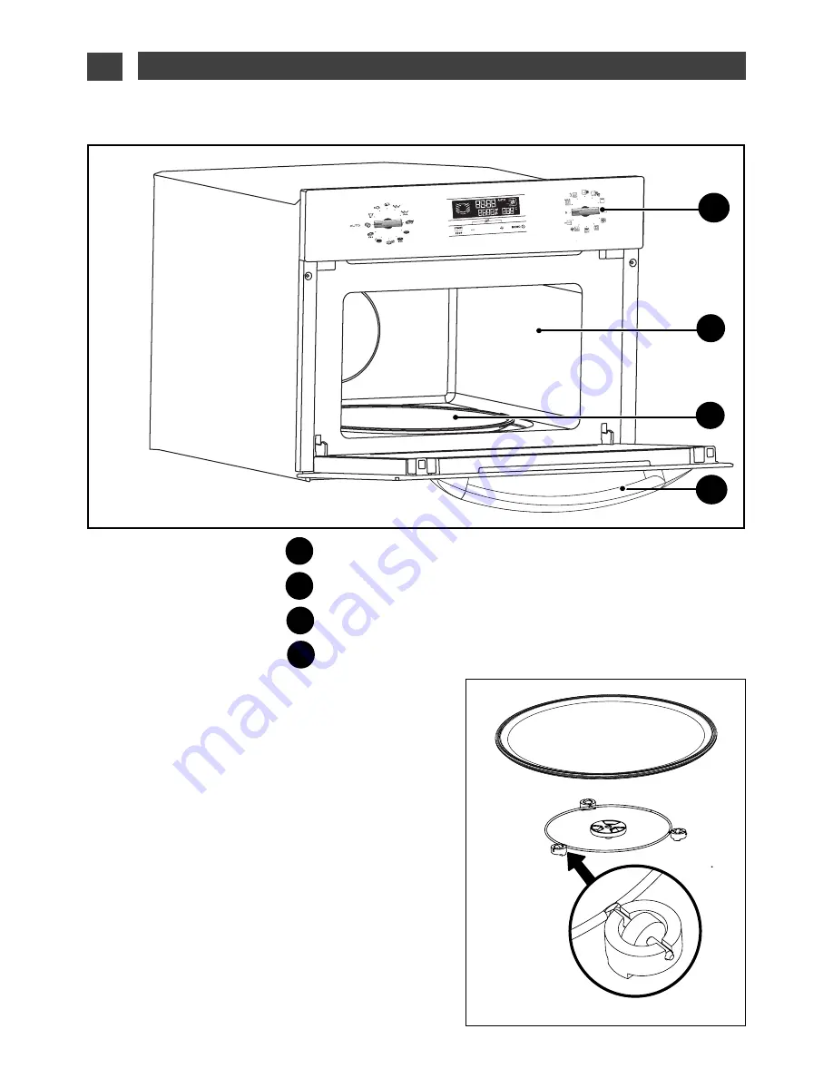 Brandt ME1255X User Manual Download Page 4