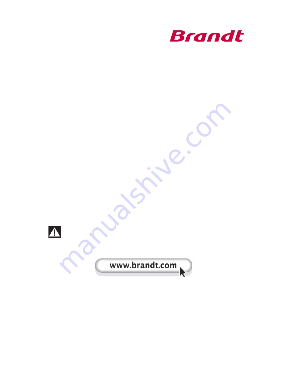 Brandt TO-1409 Instruction Manual Download Page 8