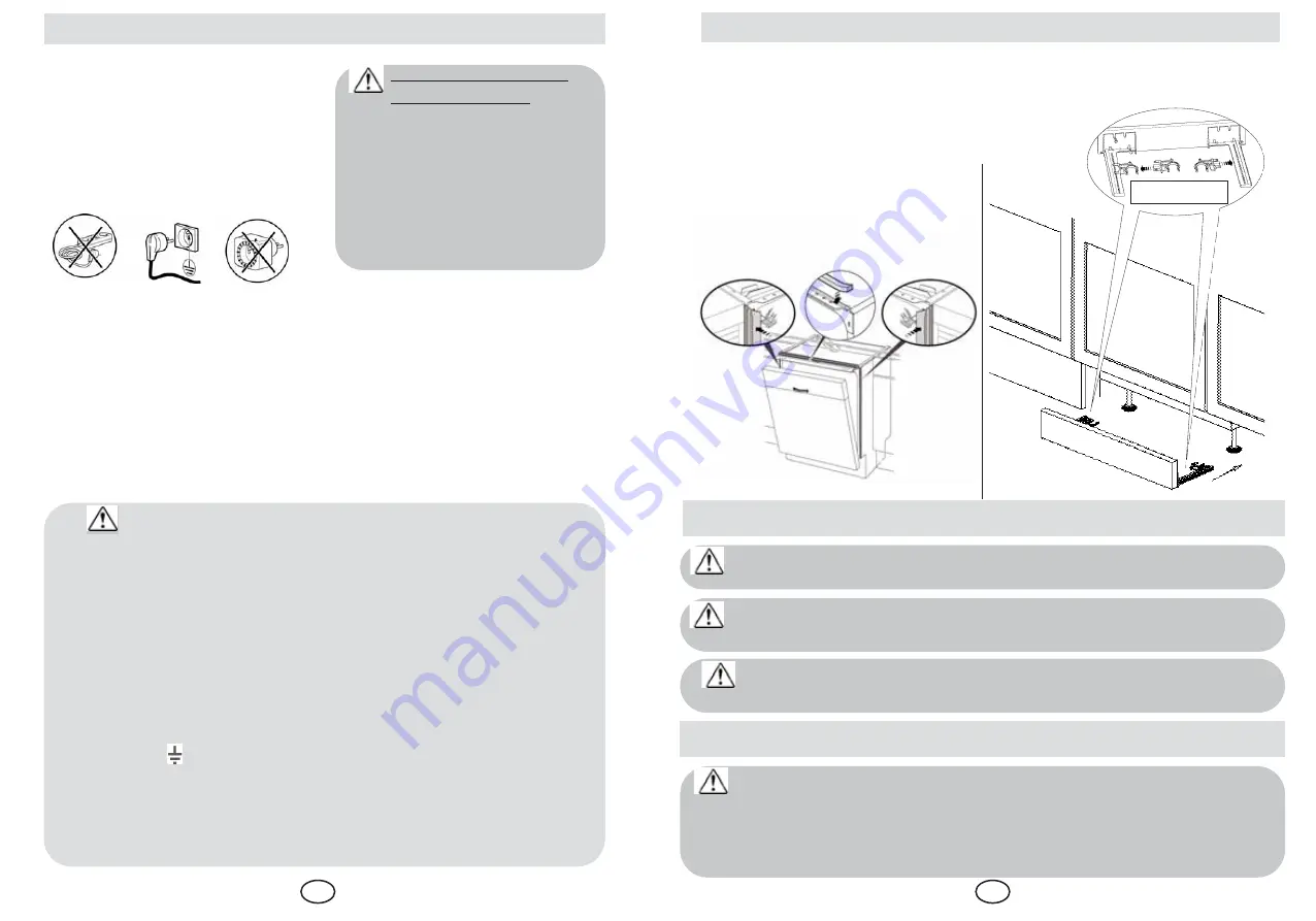 Brandt VI320BE1 Installation Instructions Manual Download Page 41