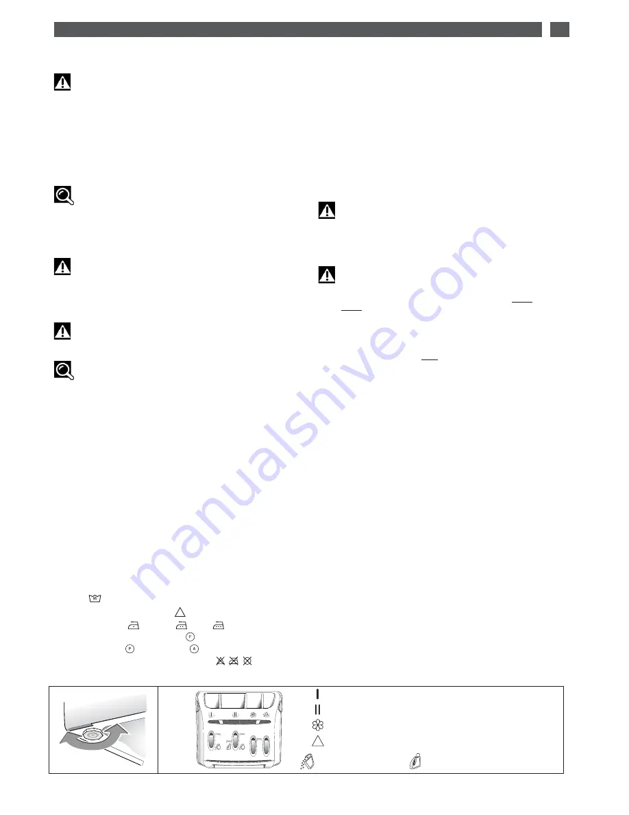 Brandt Washing machine Instructions For Use Manual Download Page 5