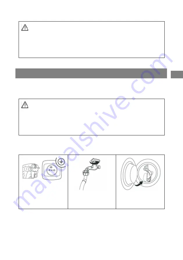 Brandt WFB104QWA Manual To Installation And Use Download Page 13