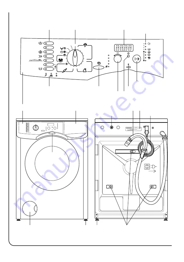 Brandt WFH 1270 K Operating Instructions Manual Download Page 24