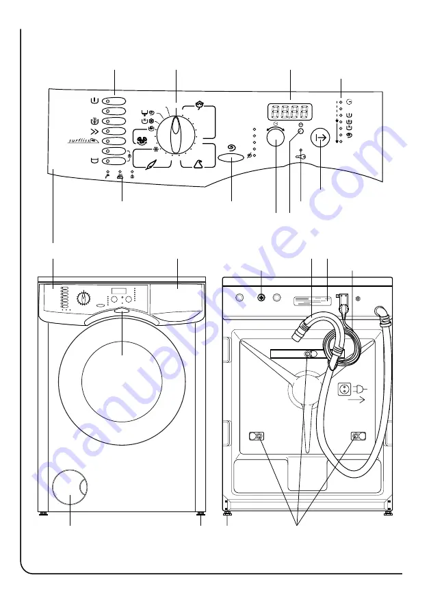 Brandt WFH 1270 K Operating Instructions Manual Download Page 44