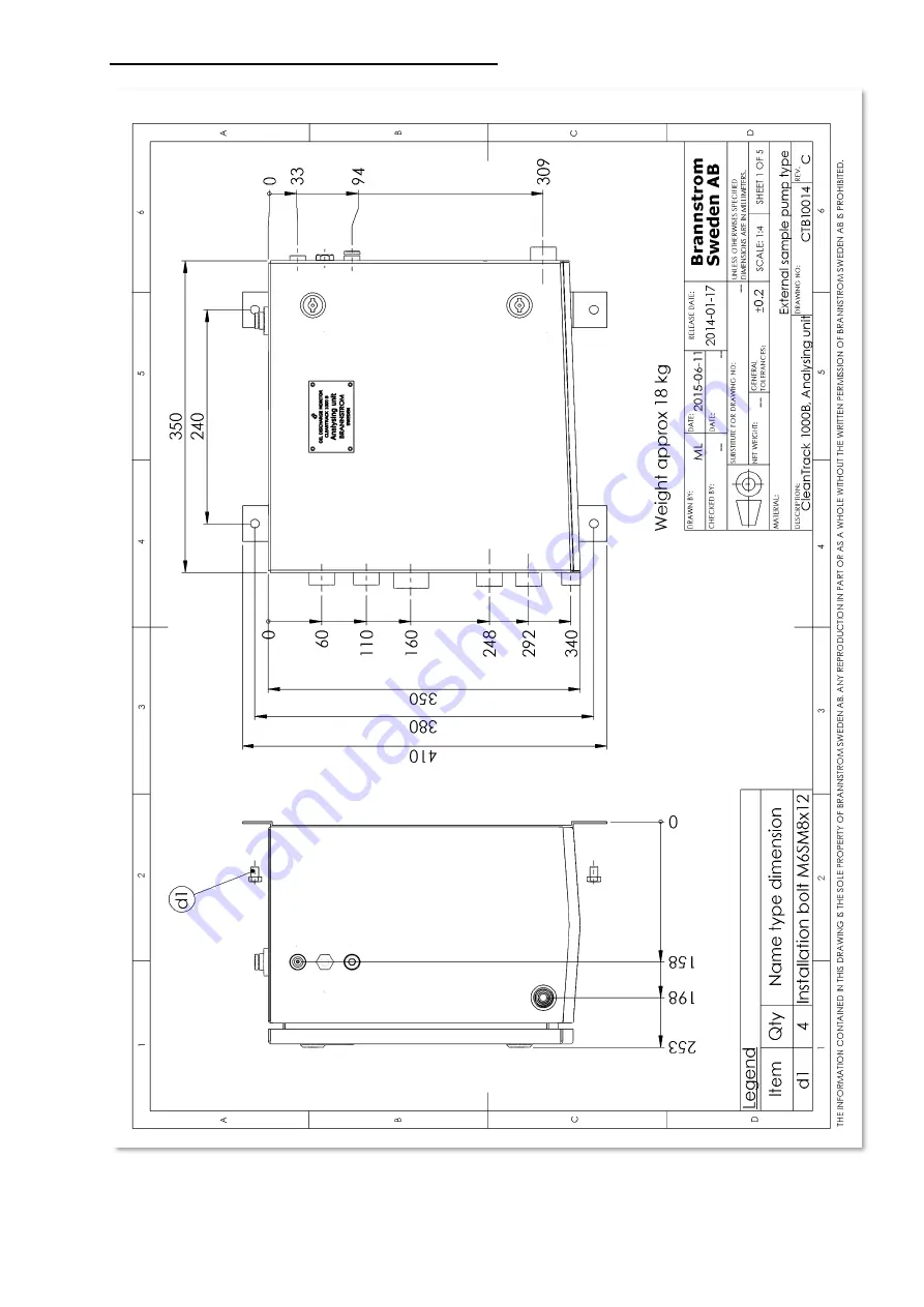 BRANNSTROM CleanTrack 1000 B Скачать руководство пользователя страница 107