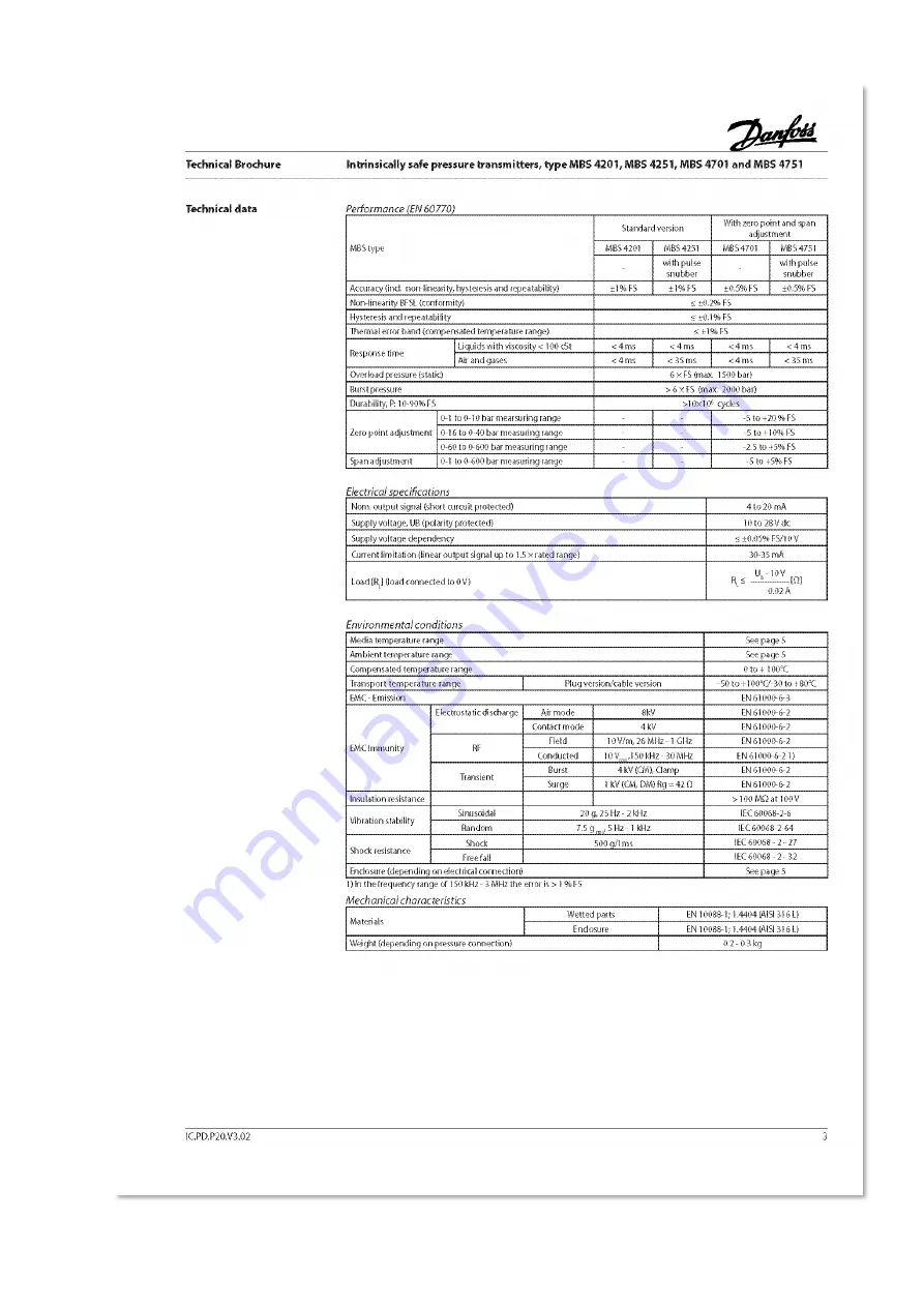 BRANNSTROM CleanTrack 1000 B Operation And Technical Manual Download Page 180