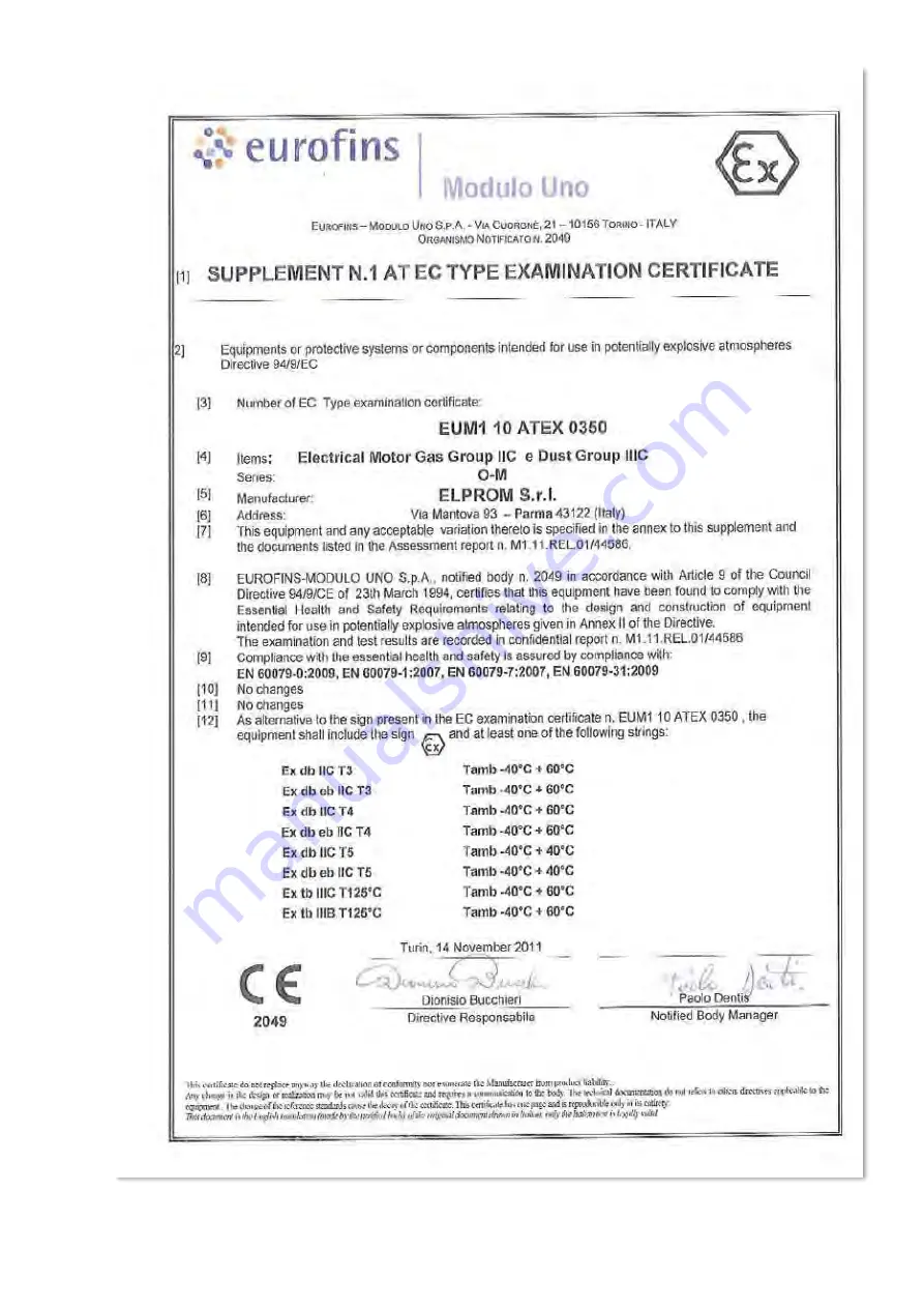 BRANNSTROM CleanTrack 1000 B Operation And Technical Manual Download Page 212