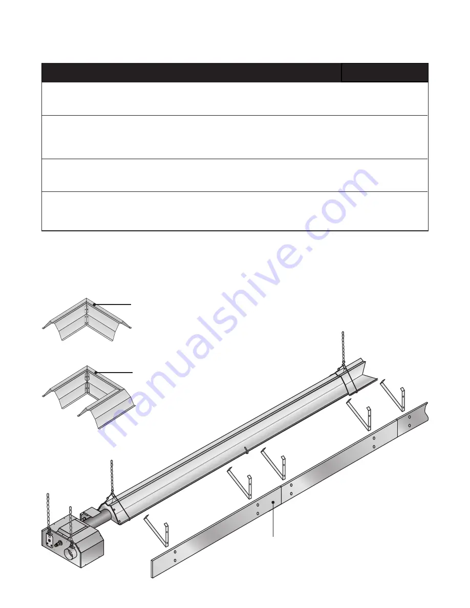 Brant Radiant Heaters DX3L Series Manual Download Page 25