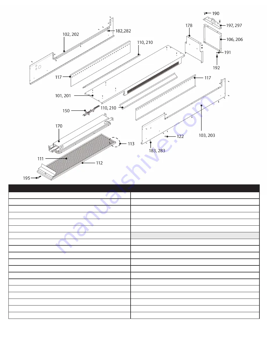 Brant Radiant Heaters Patio-Pal PH Series Installation, Operation, Maintenance And Parts Manual Download Page 22