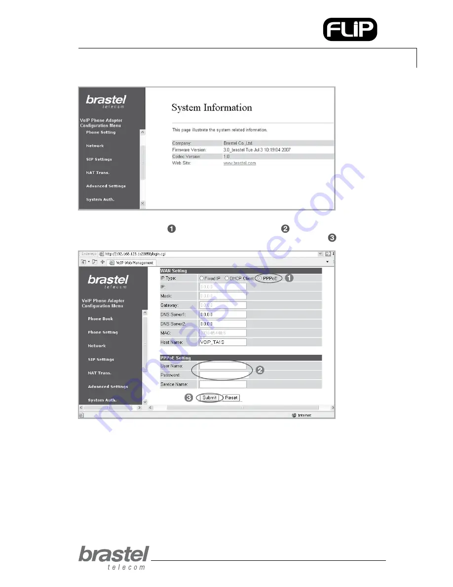 brastel FLIP ATA User Manual Download Page 9