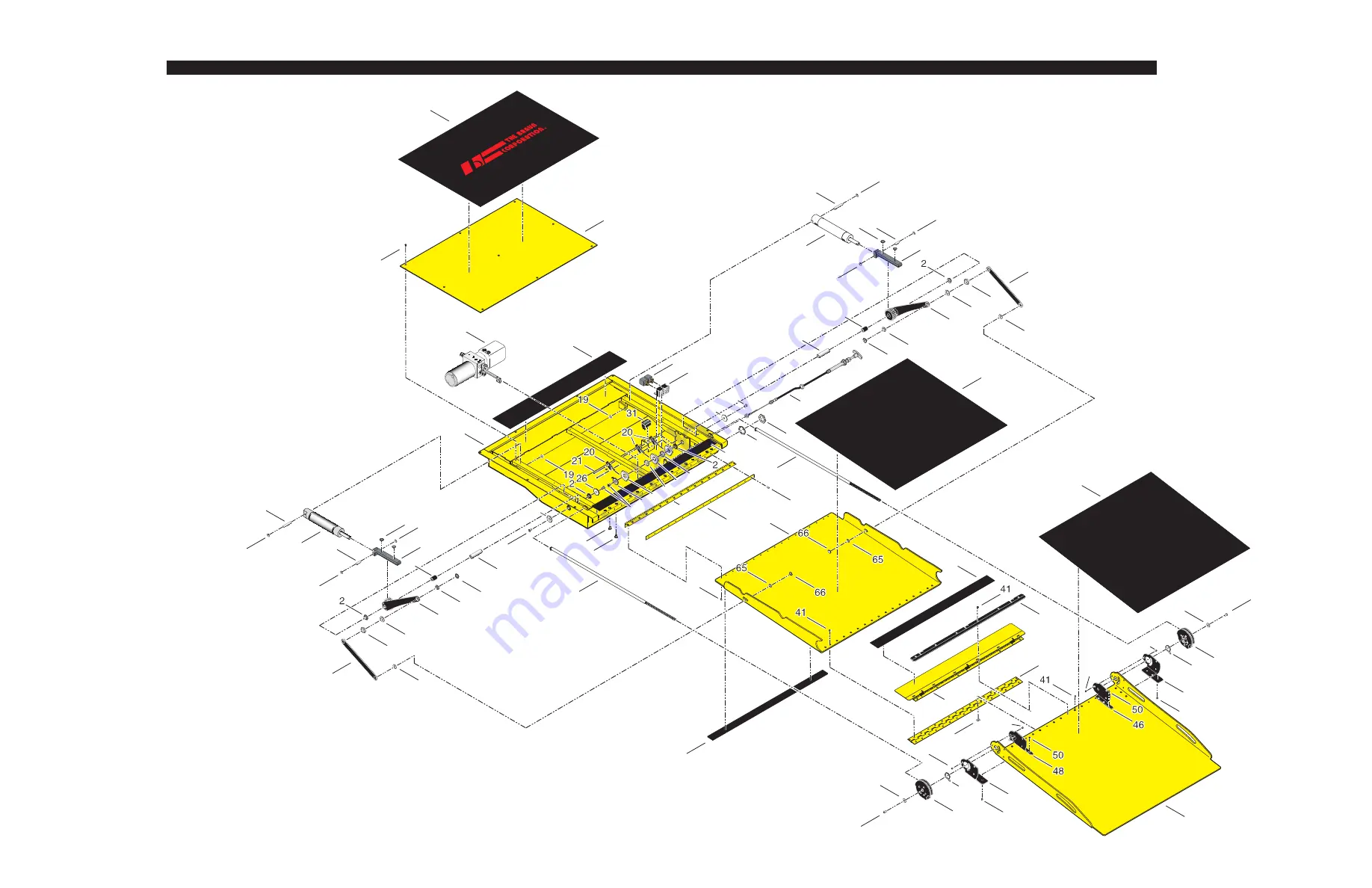 Braun Corporation BF3462Y Operator, Installation, Service Manual Download Page 39