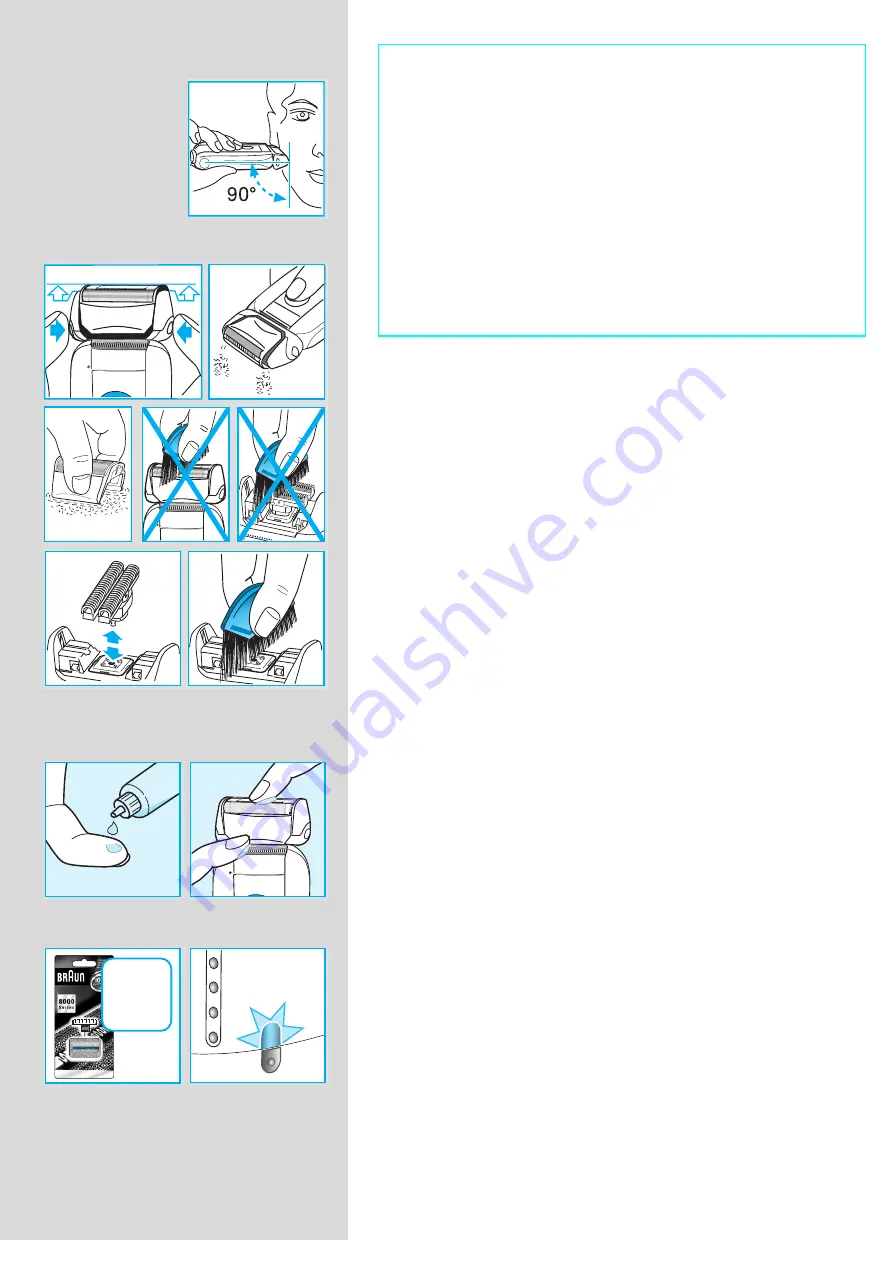 Braun 360 complete Manual Download Page 18