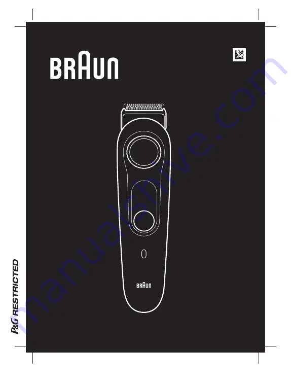 Braun 5517 Скачать руководство пользователя страница 1