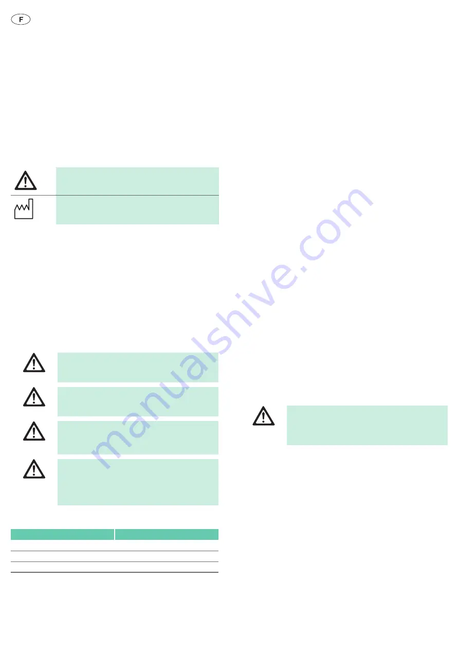 Braun Aesculap 45989 Instructions For Use/Technical Description Download Page 8