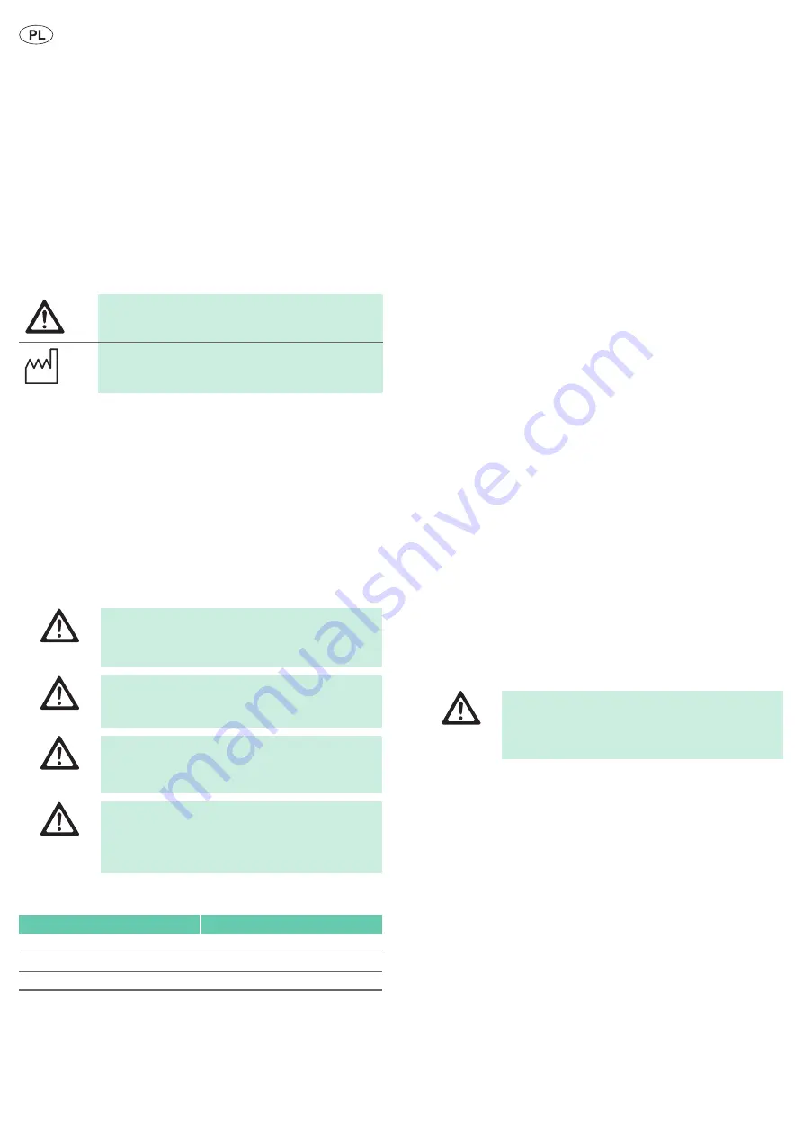 Braun Aesculap 45989 Instructions For Use/Technical Description Download Page 32