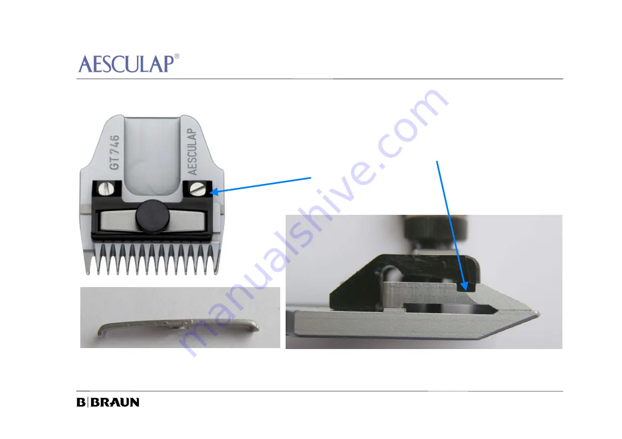 Braun Aesculap Favorita II Maintenance And Care Download Page 6