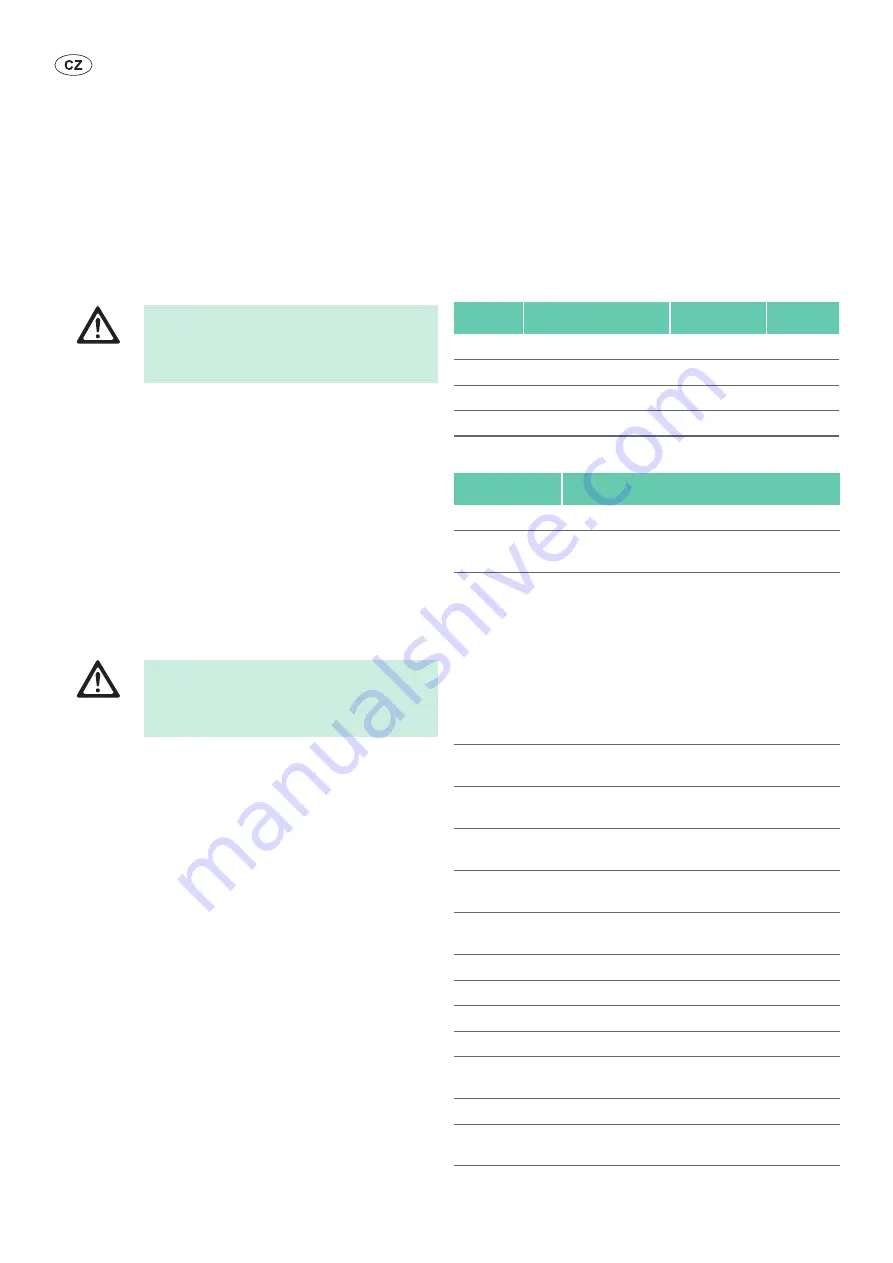 Braun Aesculap GA320 Instructions For Use/Technical Description Download Page 102