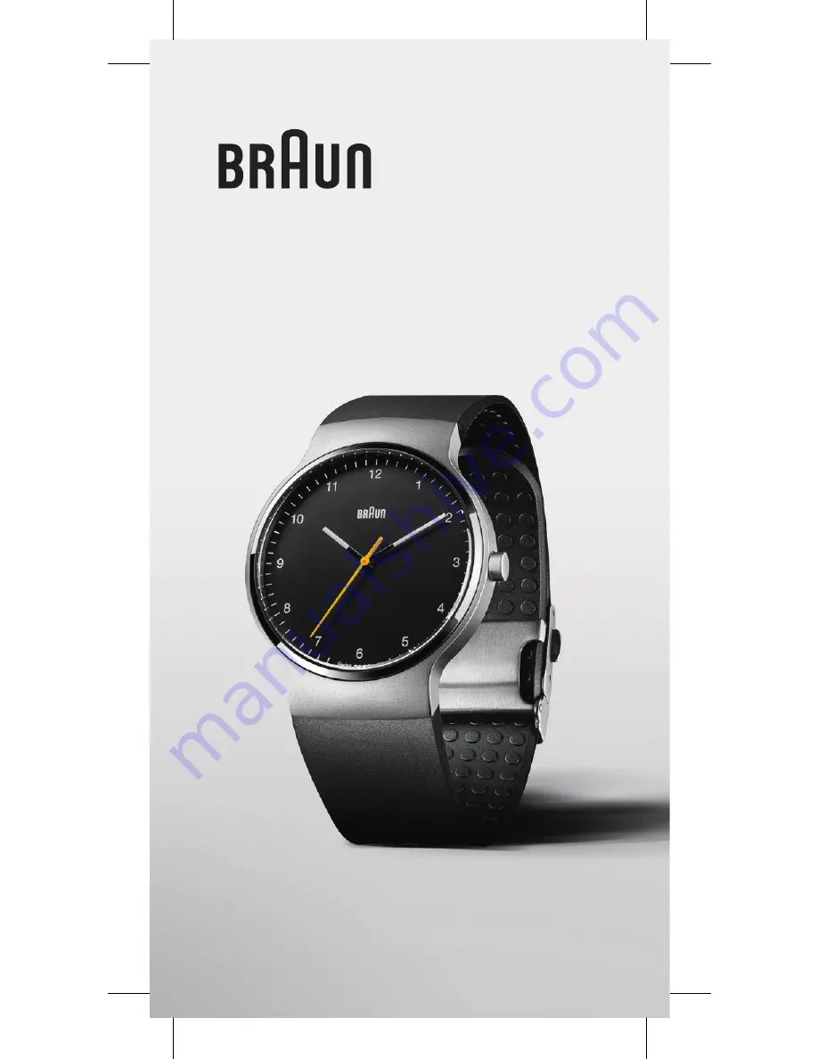 Braun BN0221 Operating Manual Download Page 1