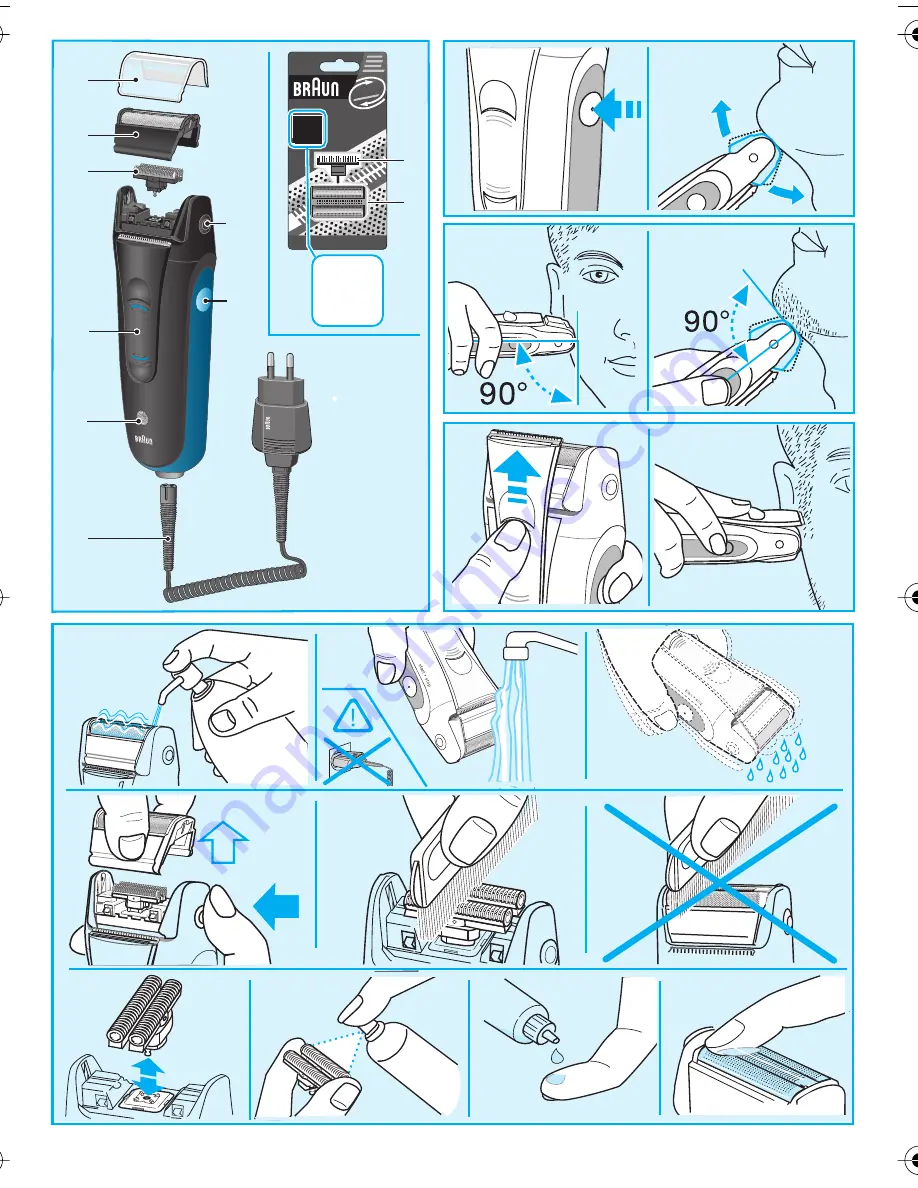 Braun Flex XP 5615 Скачать руководство пользователя страница 3