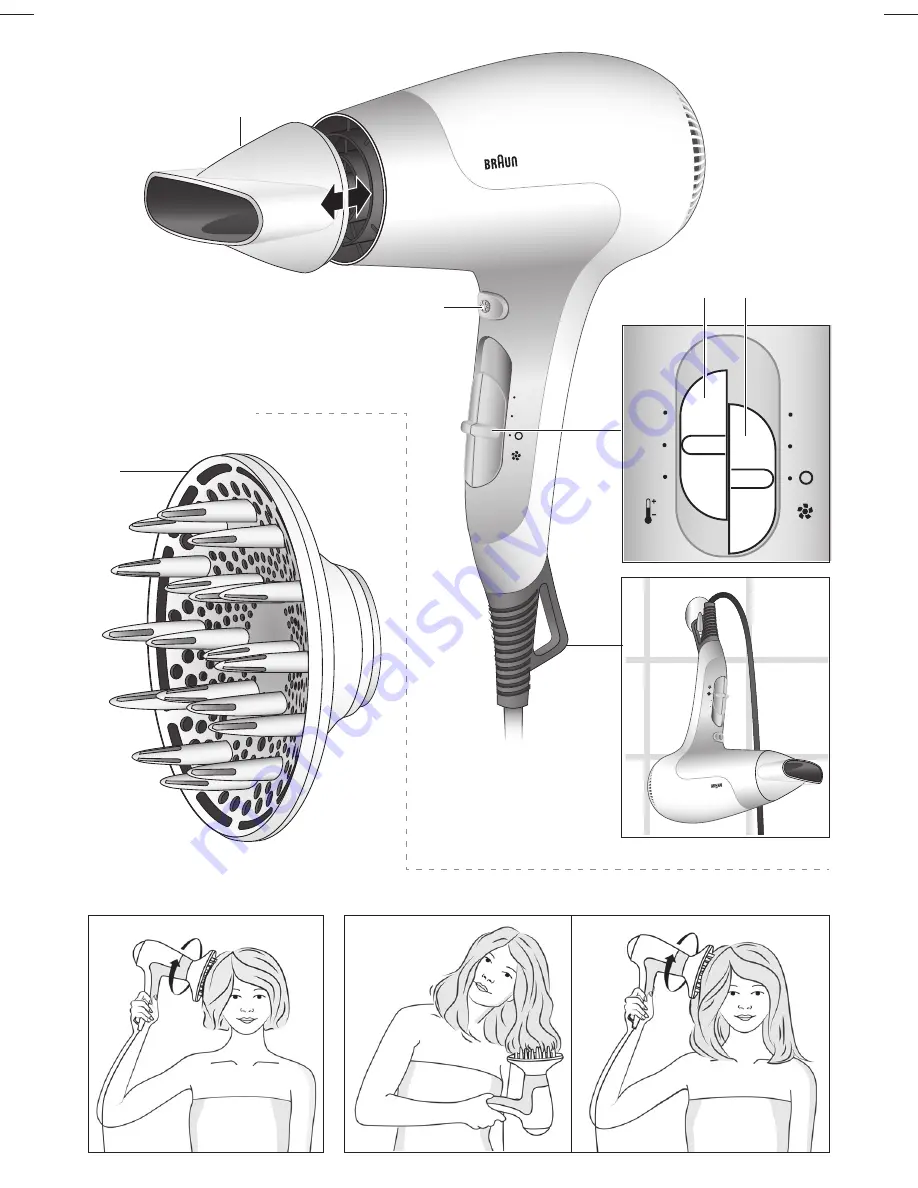 Braun HD 580 Скачать руководство пользователя страница 3