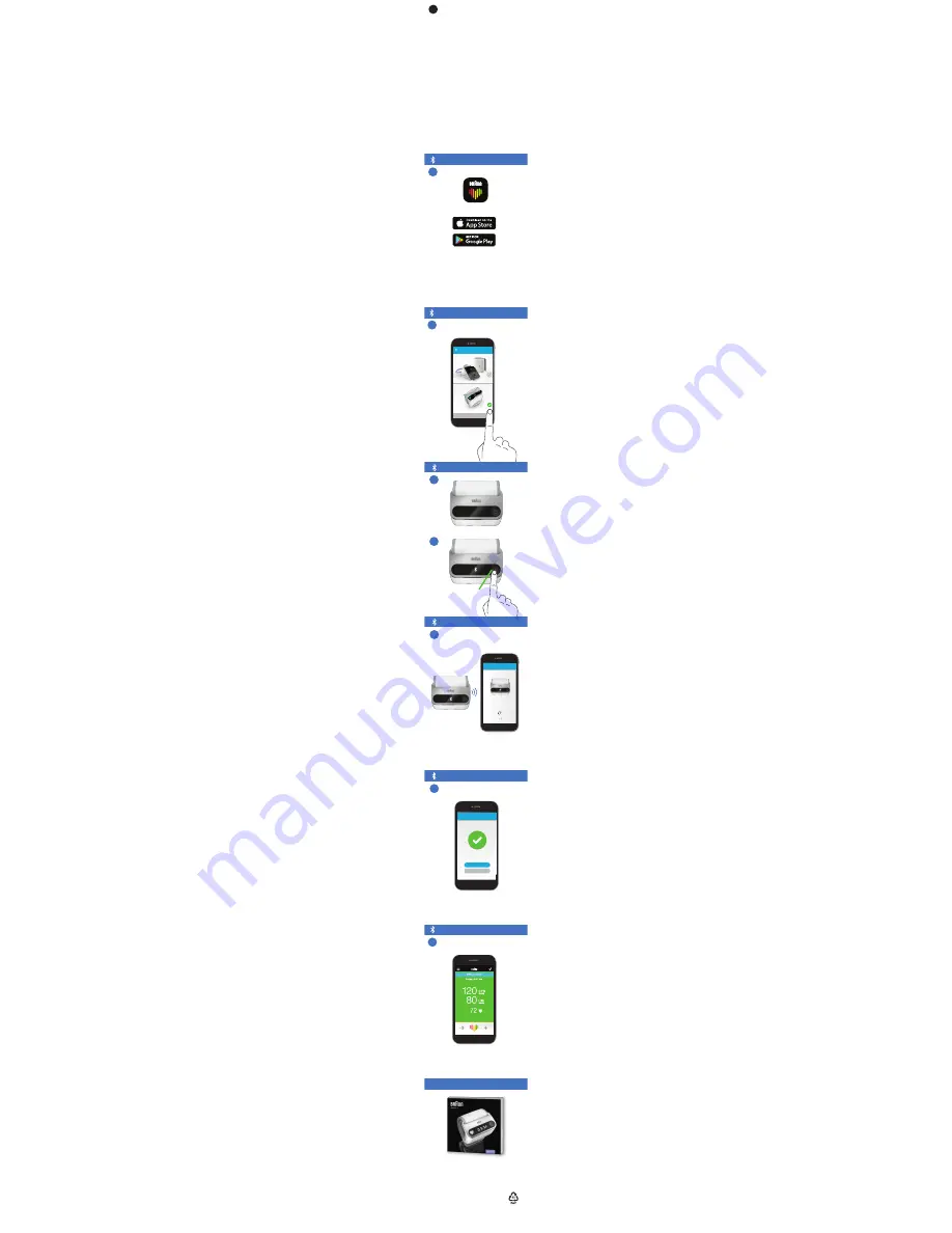 Braun iCheck 7 Quick Start Manual Download Page 2