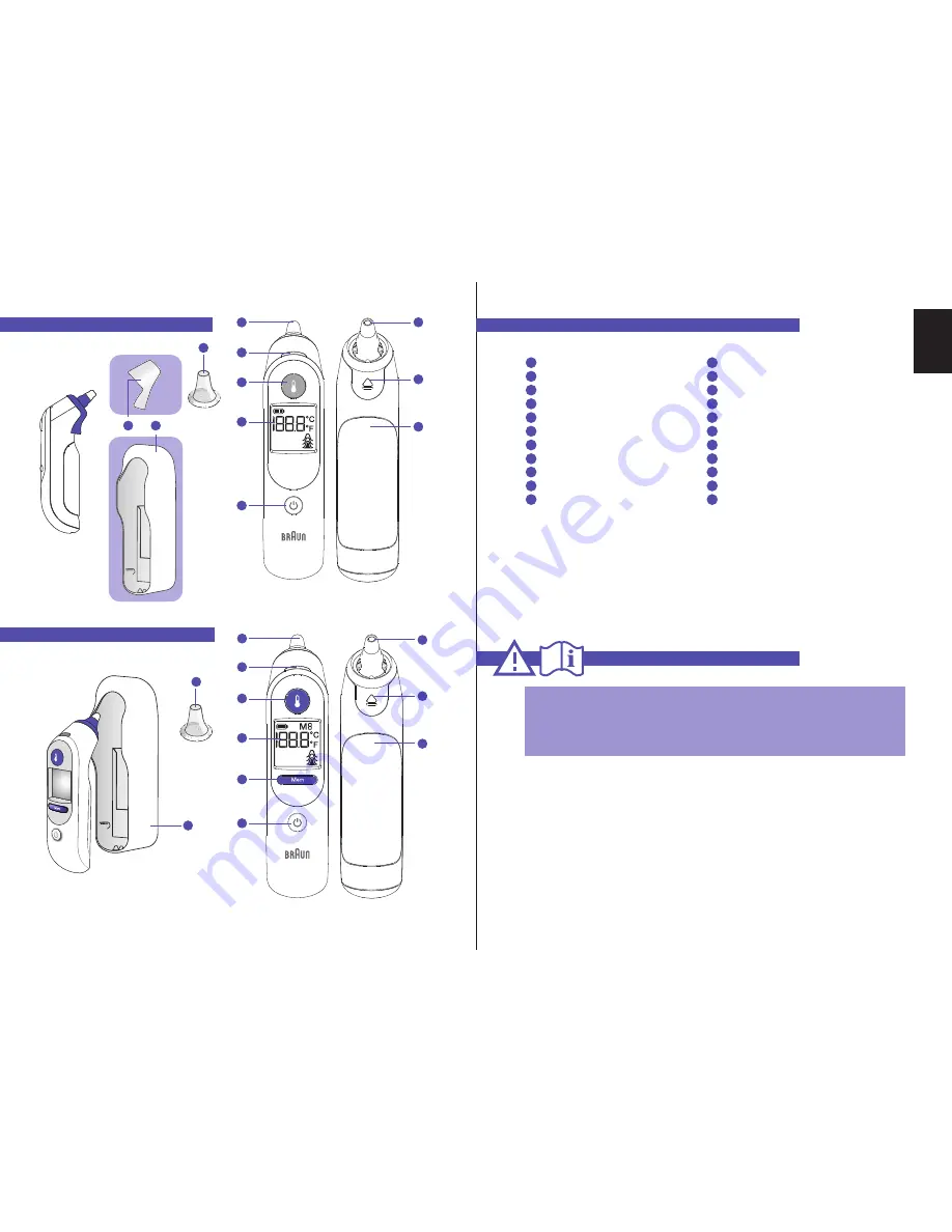 Braun IRT 6020 Скачать руководство пользователя страница 2