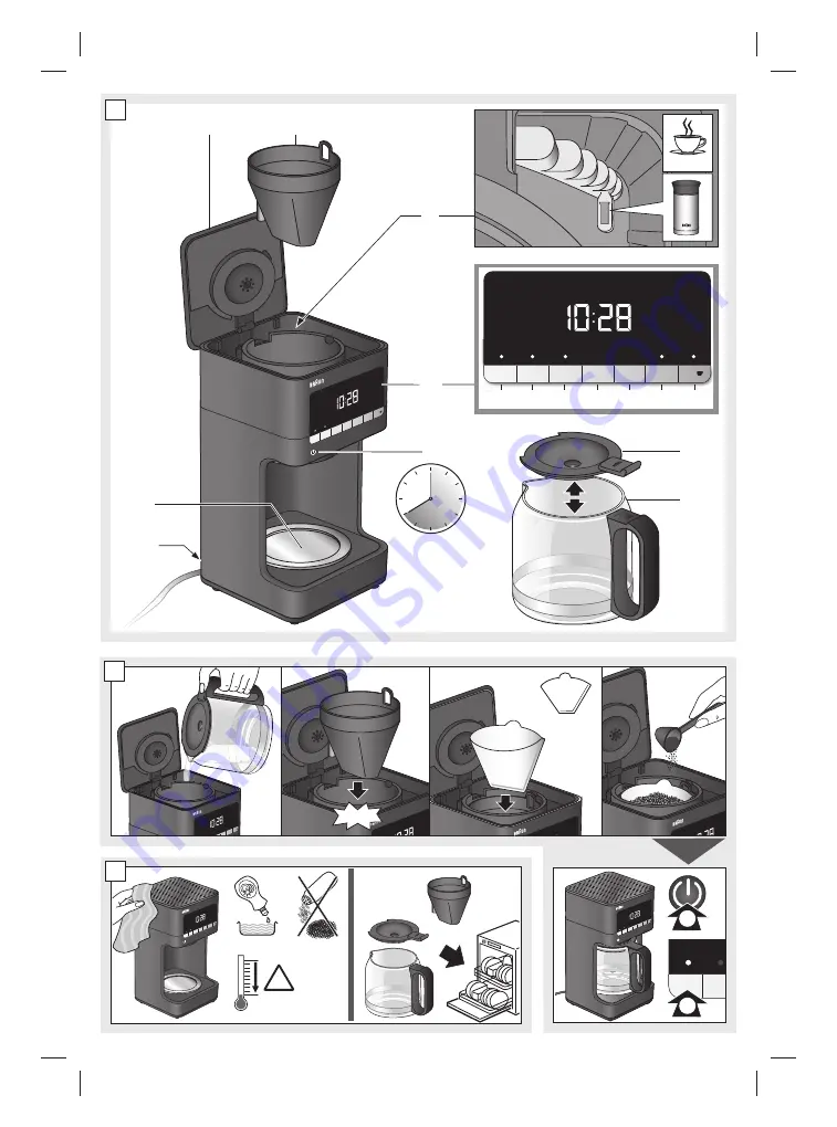 Braun KF 7020 Скачать руководство пользователя страница 3